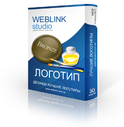 Создание логотипа студия WEBLINK